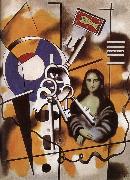 Fernard Leger Mona Lisa and key oil painting reproduction